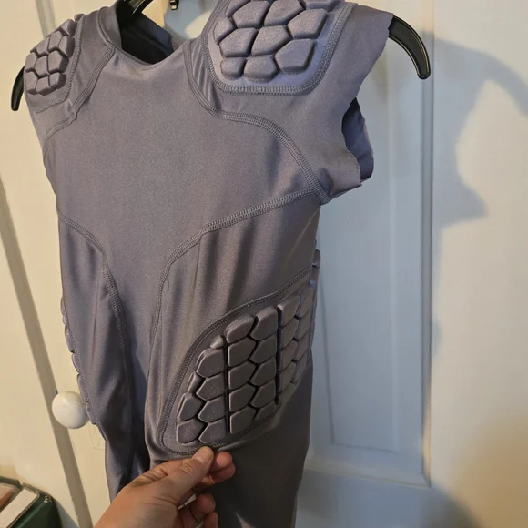 Kids Protective Bodysuit in Gray - Picture 3 of 4
